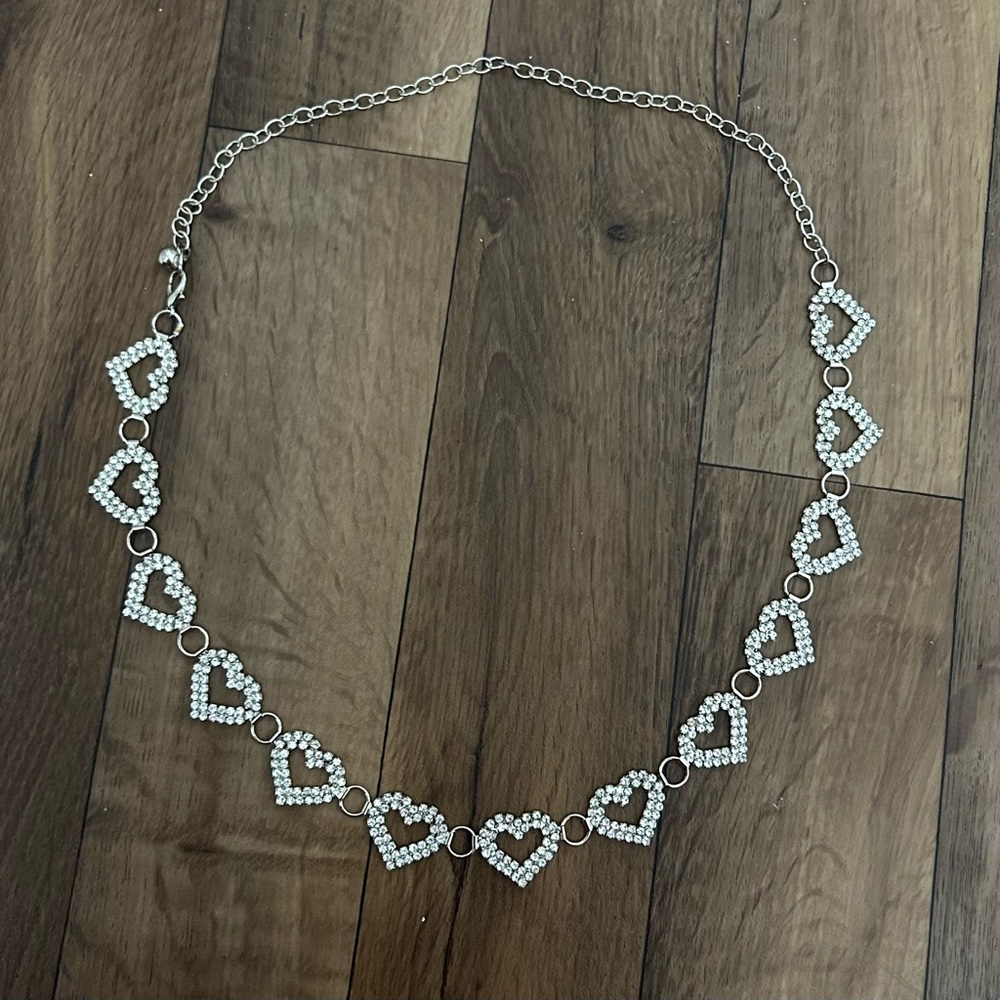 BOGO ‼️ Chic Silver Heart Belt